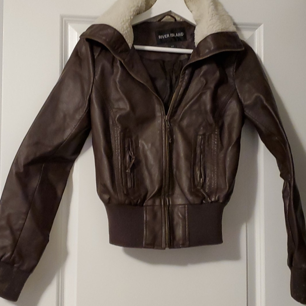 Old school leather jacket